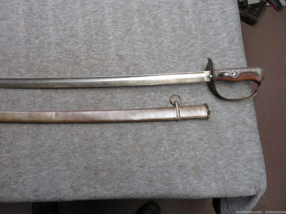 PRE WWII JAPANESE ARMY TYPE 32 CAVALRY SWORD W/ MATCHING NUMBERED SCABBARD-img-6