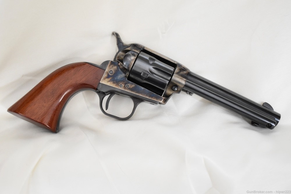Taylor Uberti Stallion Pocket .22 LR 1873 SAA six shot revolver in box USED-img-3