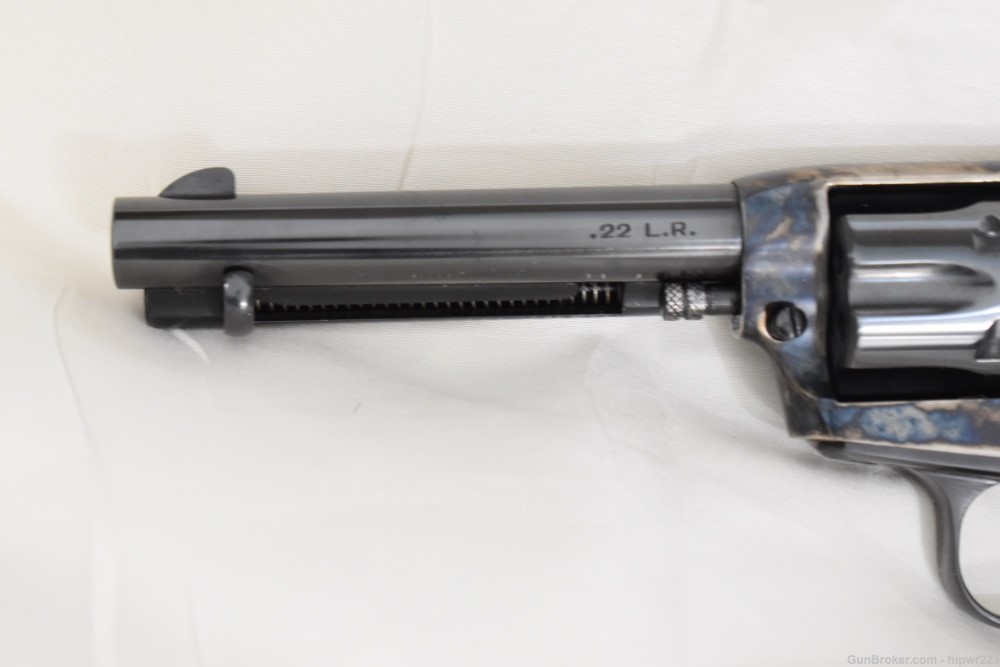 Taylor Uberti Stallion Pocket .22 LR 1873 SAA six shot revolver in box USED-img-9