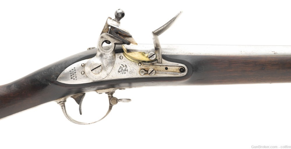 Springfield U.S. Model 1840 Flintlock "Musketoon" (AL7043)-img-1