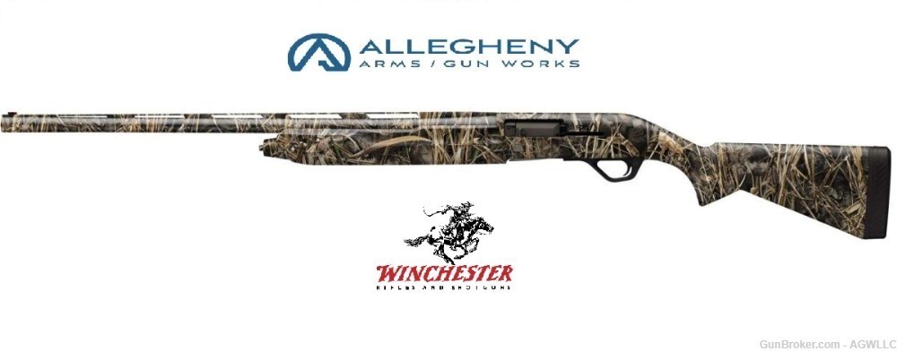 Winchester 511306291 SX4 Left Hand Waterfowl Hunter - Realtree Max-7, 12 GA-img-0