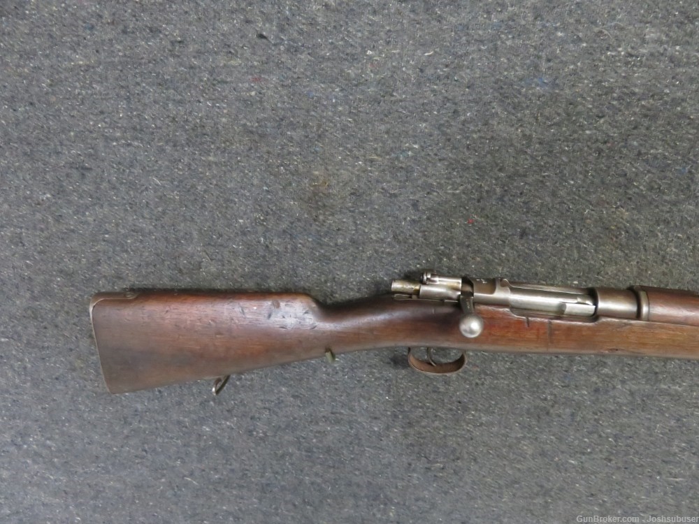 ANTIQUE CHILEAN MODEL 1895 MAUSER RIFLE-7.62 NATO-LOEWE BERLIN-img-1