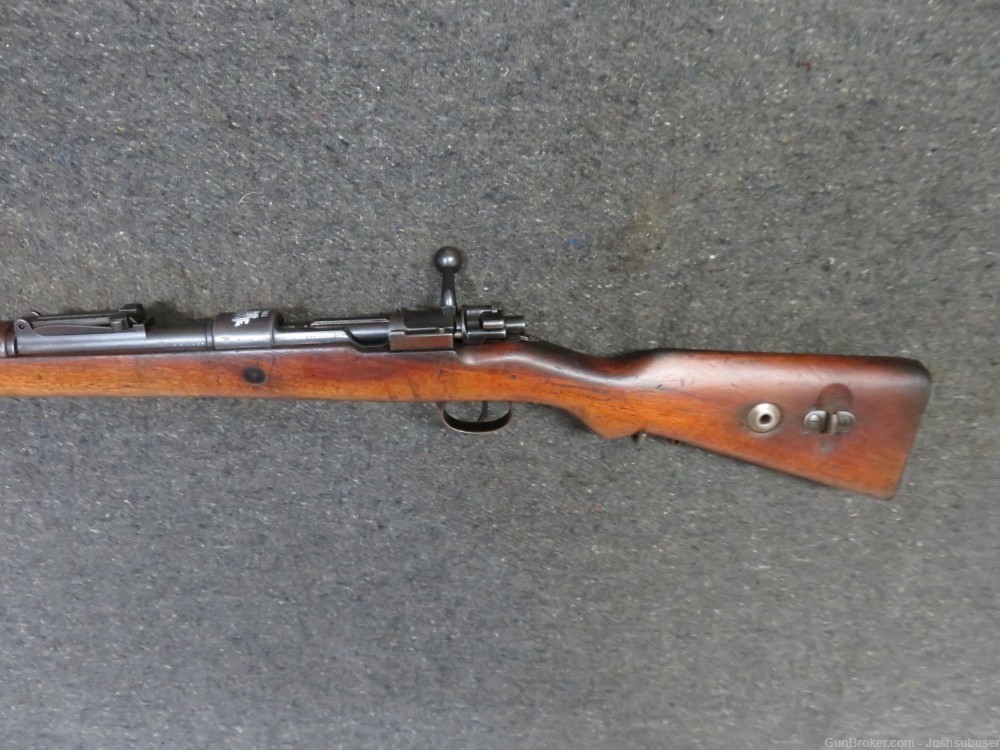 WWII PORTUGUESE MODEL 1937 M/937 MAUSER RIFLE-NICE CREST-ALMOST ALL MATCHIN-img-5