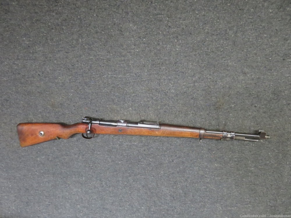 WWII PORTUGUESE MODEL 1937 M/937 MAUSER RIFLE-NICE CREST-ALMOST ALL MATCHIN-img-0