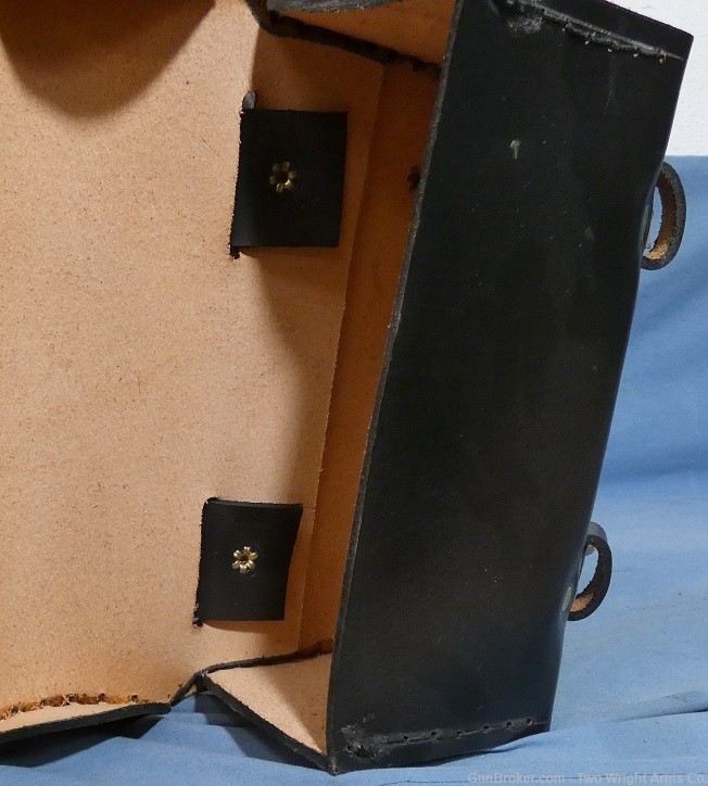 Civil War Leather Enfield type Cartridge box  #1-img-1