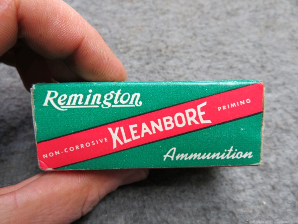 VINTAGE BOX REMINGTON .32 LONG RIMFIRE AMMO-EXCELLENT-FULL 50 ROUNDS-img-3