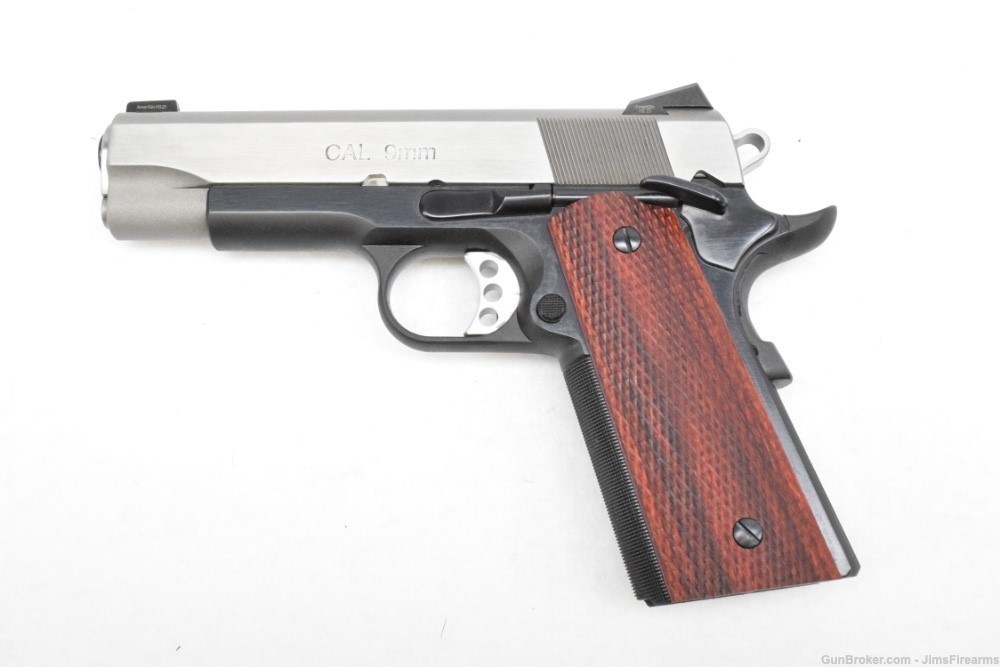 NEW IN BOX - LES BAER 1911 Custom Carry Commanche  9mm 2 Tone - GREAT CCW-img-2