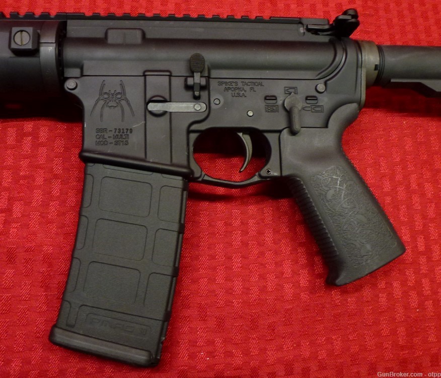 Spike's Tactical ST15 ST-15 5.56 Nato Semi Auto AR15 Rifle, One 30RD Mag-img-3