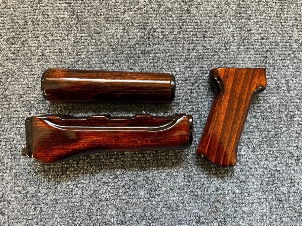 Yugo M85 / M92 Dark Fire Orange Hand Guard Set + Pistol Grip-img-0
