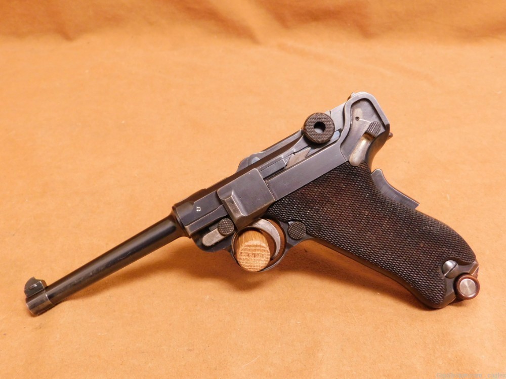Swiss DWM Model 1906 Luger Pistol (.30 Luger) German-img-0