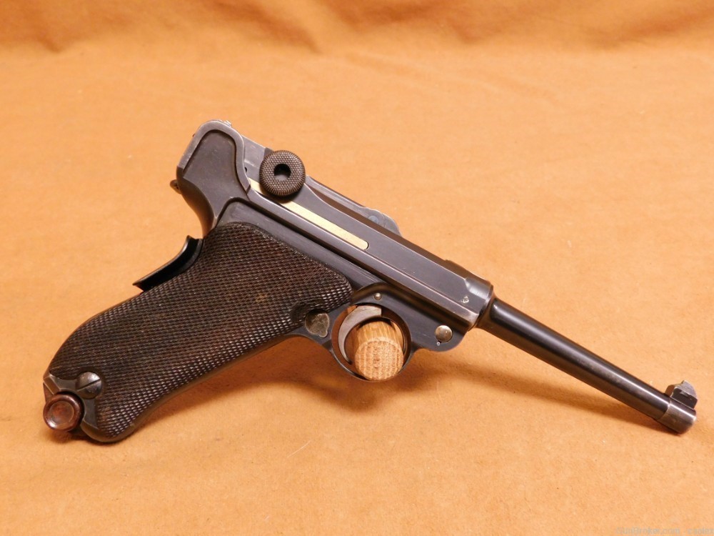 Swiss DWM Model 1906 Luger Pistol (.30 Luger) German-img-8
