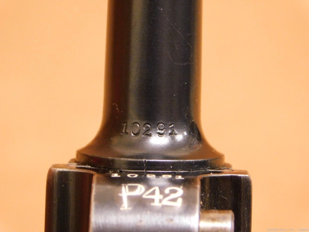Swiss DWM Model 1906 Luger Pistol (.30 Luger) German-img-13