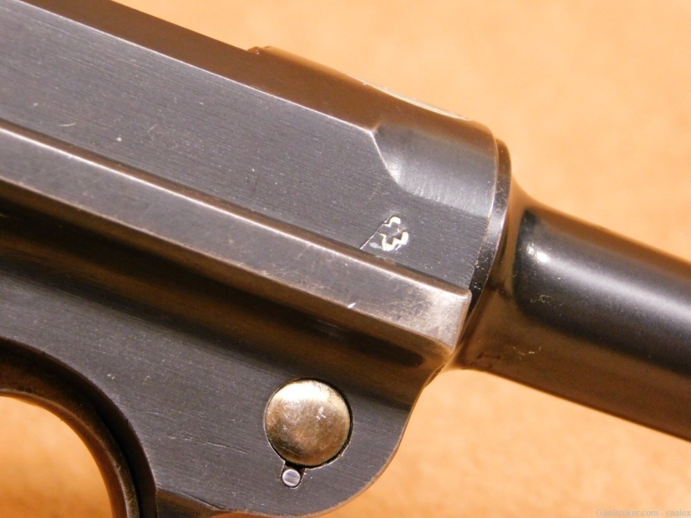 Swiss DWM Model 1906 Luger Pistol (.30 Luger) German-img-12