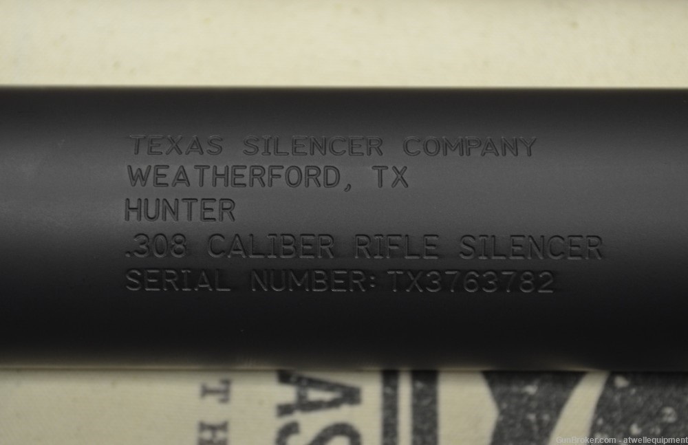 Texas Silencer Company Hunter .308 Caliber Rifle Silencer-img-3