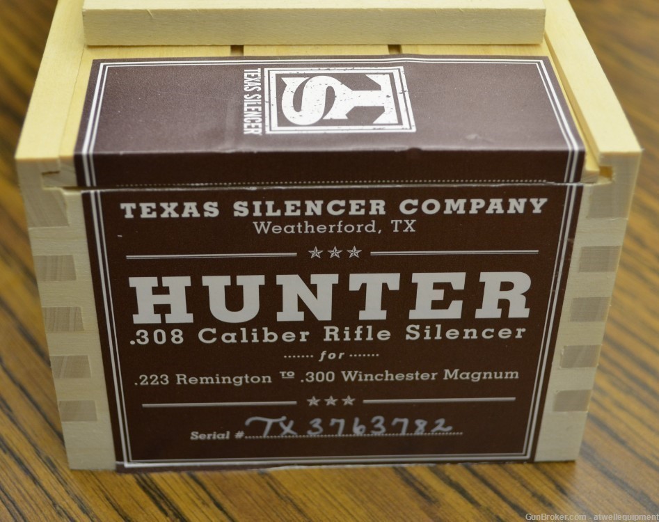 Texas Silencer Company Hunter .308 Caliber Rifle Silencer-img-9