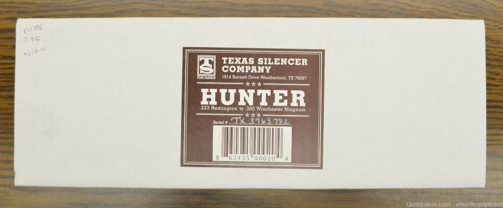 Texas Silencer Company Hunter .308 Caliber Rifle Silencer-img-10