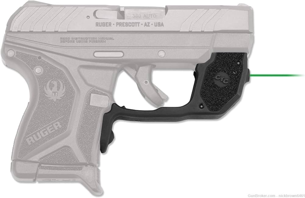 CRIMSON TRACE LG-497G GREEN LASER FITS RUGER LCP II 380 ACP-img-1
