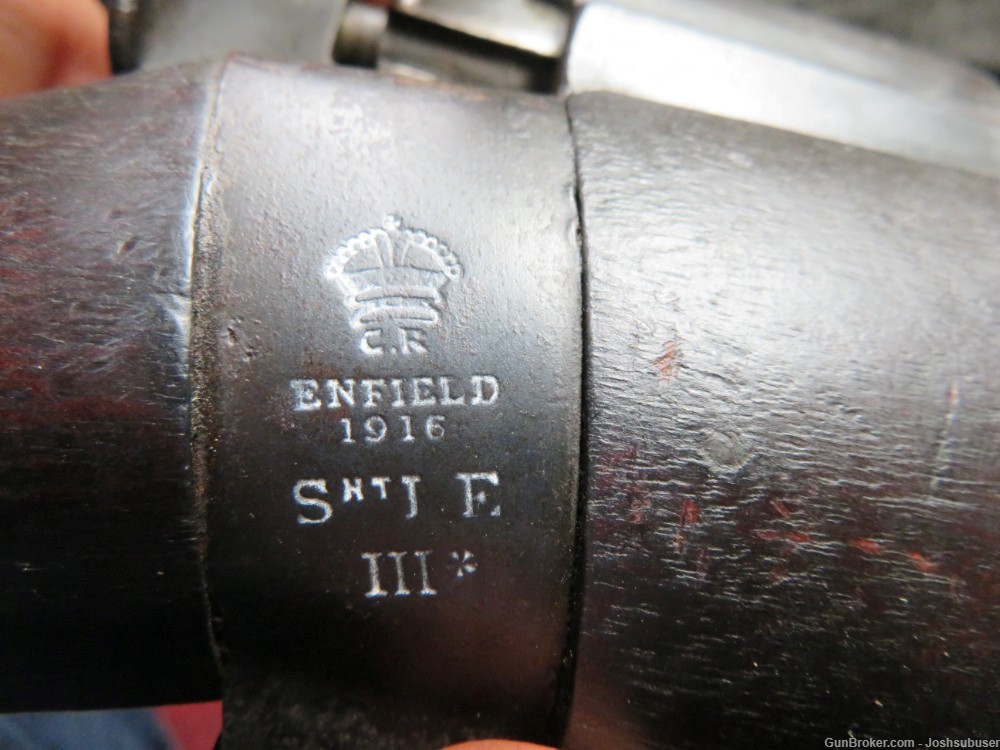 WWI BRITISH NO. I MK III* SMLE ENFIELD RIFLE-MATCHING-DATED 1916-img-6