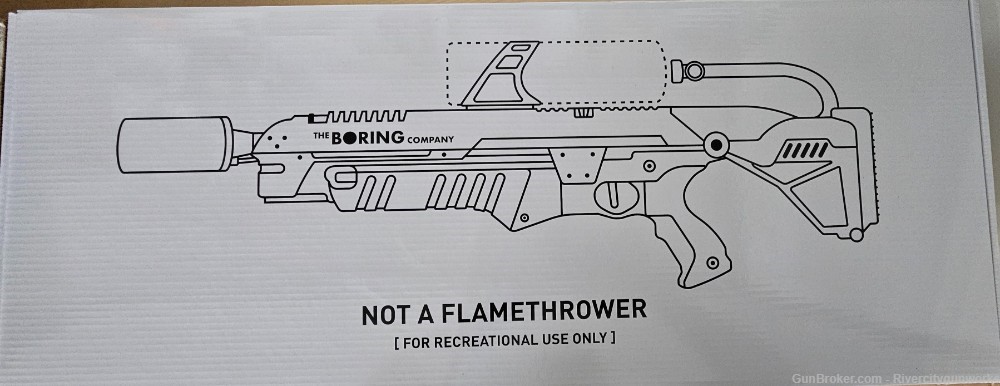 The Boring Company Flamethrower plus Fire extinguisher -img-7