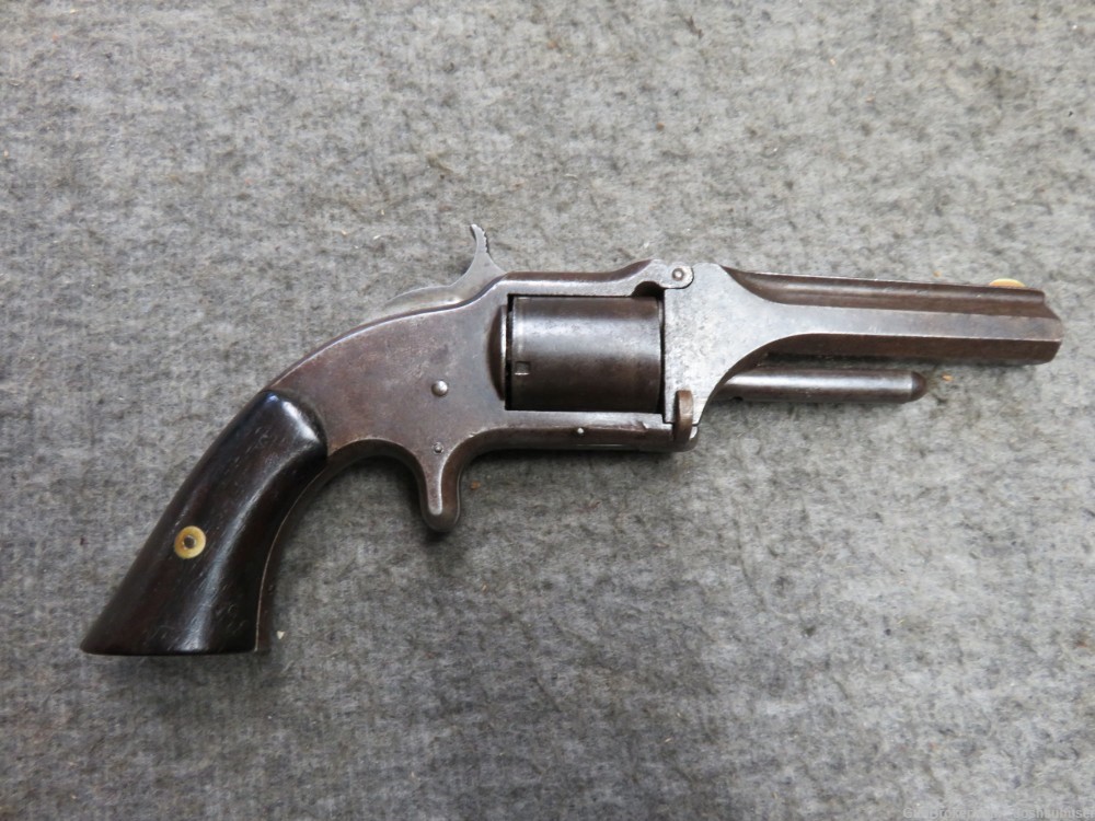 ANTIQUE SMITH & WESSON MODEL NO. 1 ½ FIRST ISSUE REVOLVER-.32 RIMFIRE-img-0
