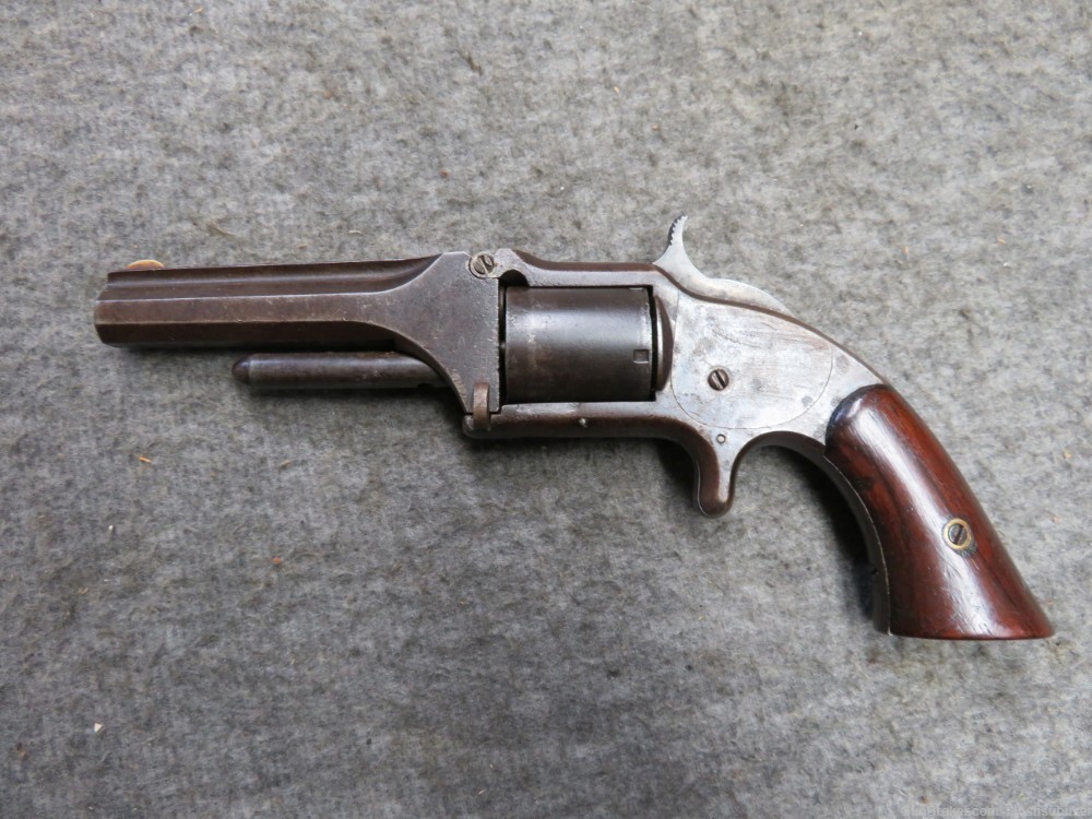 ANTIQUE SMITH & WESSON MODEL NO. 1 ½ FIRST ISSUE REVOLVER-.32 RIMFIRE-img-1