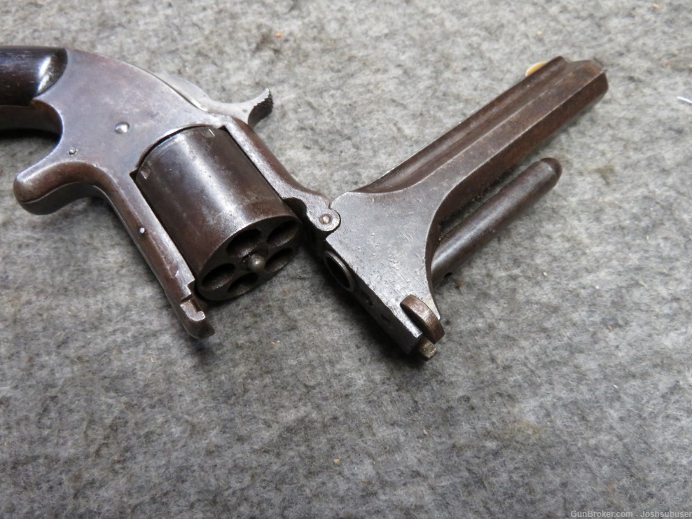 ANTIQUE SMITH & WESSON MODEL NO. 1 ½ FIRST ISSUE REVOLVER-.32 RIMFIRE-img-5