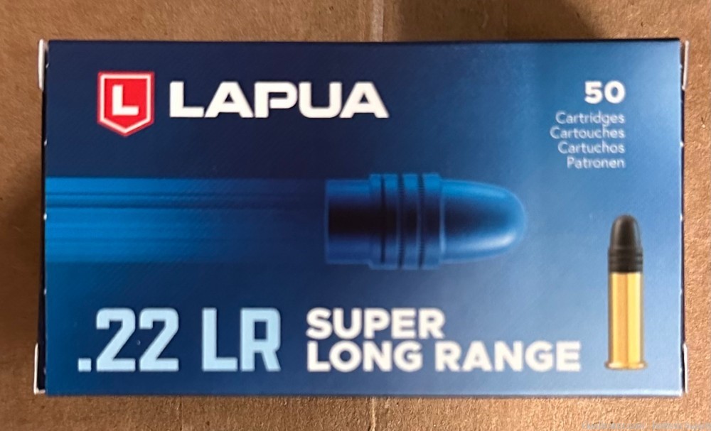 Lapua Super Long Range .22LR - 22 LR - Individual Boxes of 50 Rounds-img-0