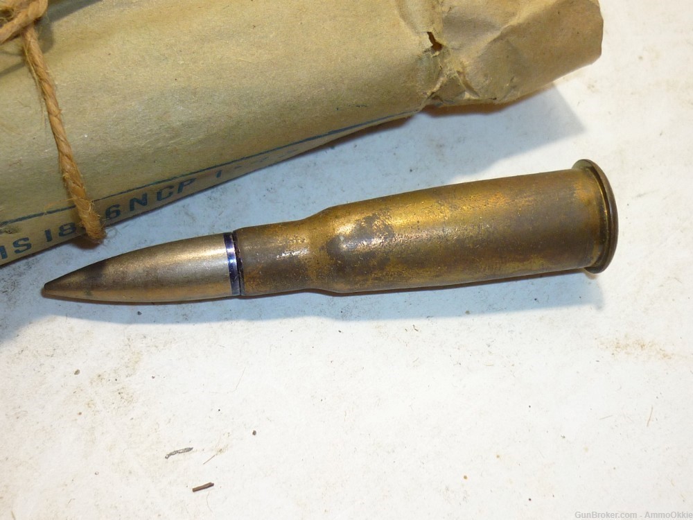 8rd - ORIGINAL AMMO - 8mm Lebel 8x50R - French Packets - 1939 and 1947 WW2-img-11