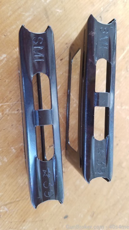 Two (2) Italian Carcano Enbloc Clips 6.5 or 7.35 Clip Stripper-img-0
