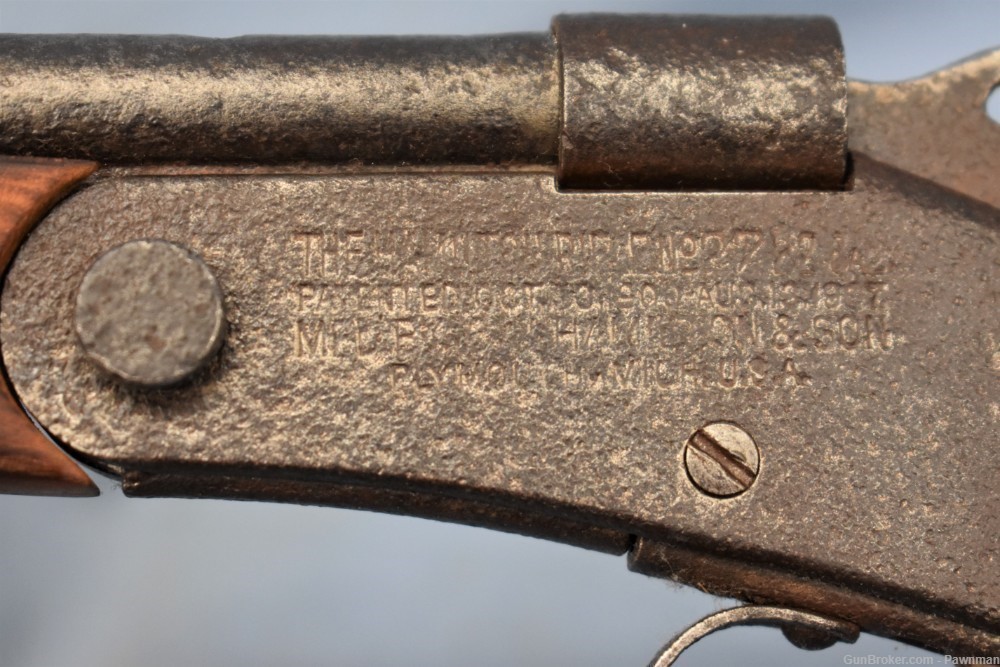 Hamilton Boy's Rifle 22 cal "Tip Up"-img-9