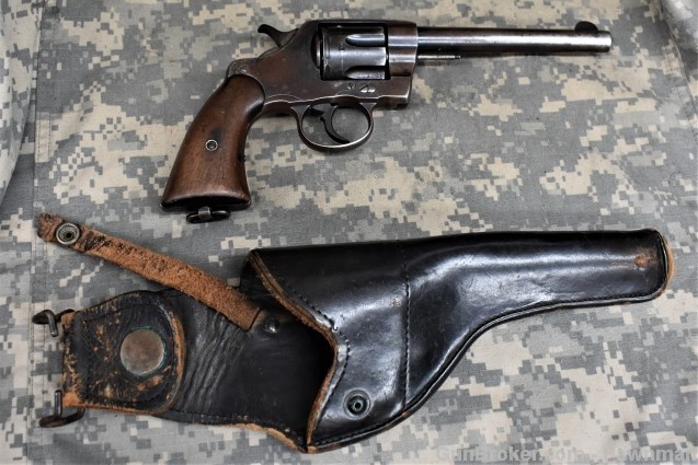 Colt New Army DA 38 revolver vintage holster  1901-img-9