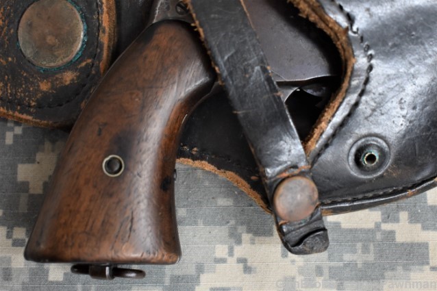 Colt New Army DA 38 revolver vintage holster  1901-img-10