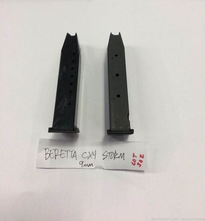 Lot 502 Two CX4/90 series mags used-img-2