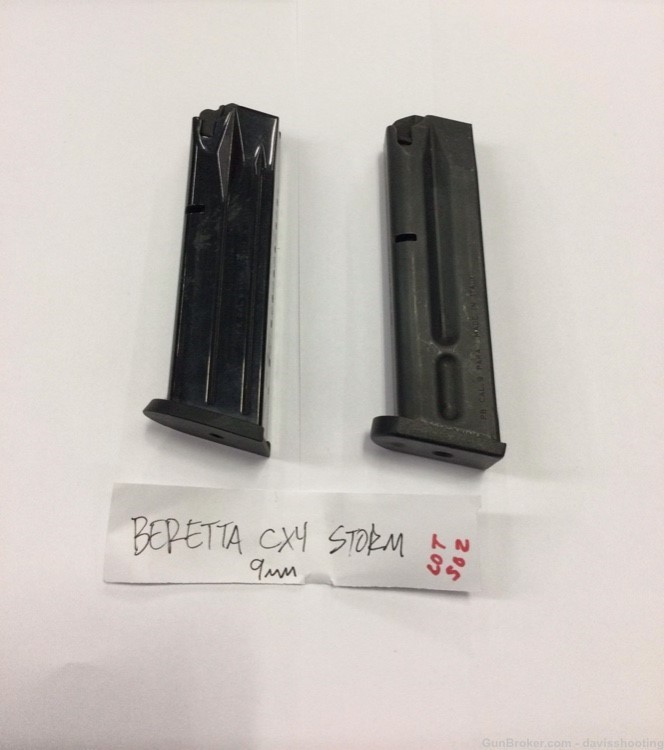 Lot 502 Two CX4/90 series mags used-img-3