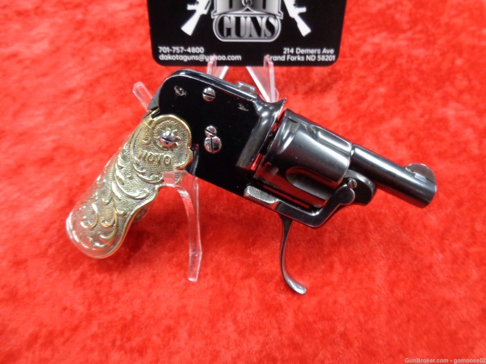 1905 DD Oury Novo Folding Ladies Revolver 25 Auto 5 Shot Pocket Gun I TRADE-img-42