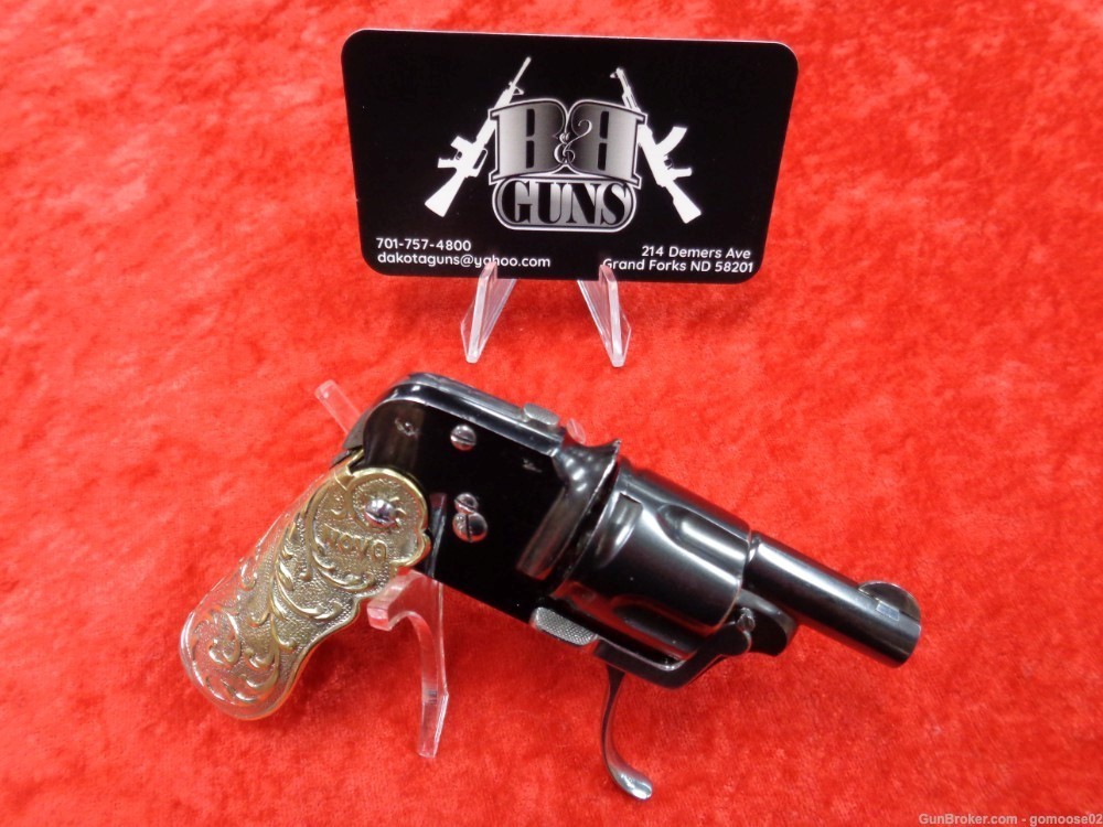 1905 DD Oury Novo Folding Ladies Revolver 25 Auto 5 Shot Pocket Gun I TRADE-img-0