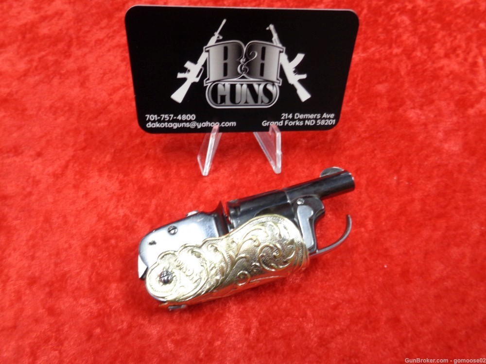 1905 DD Oury Novo Folding Ladies Revolver 25 Auto 5 Shot Pocket Gun I TRADE-img-18