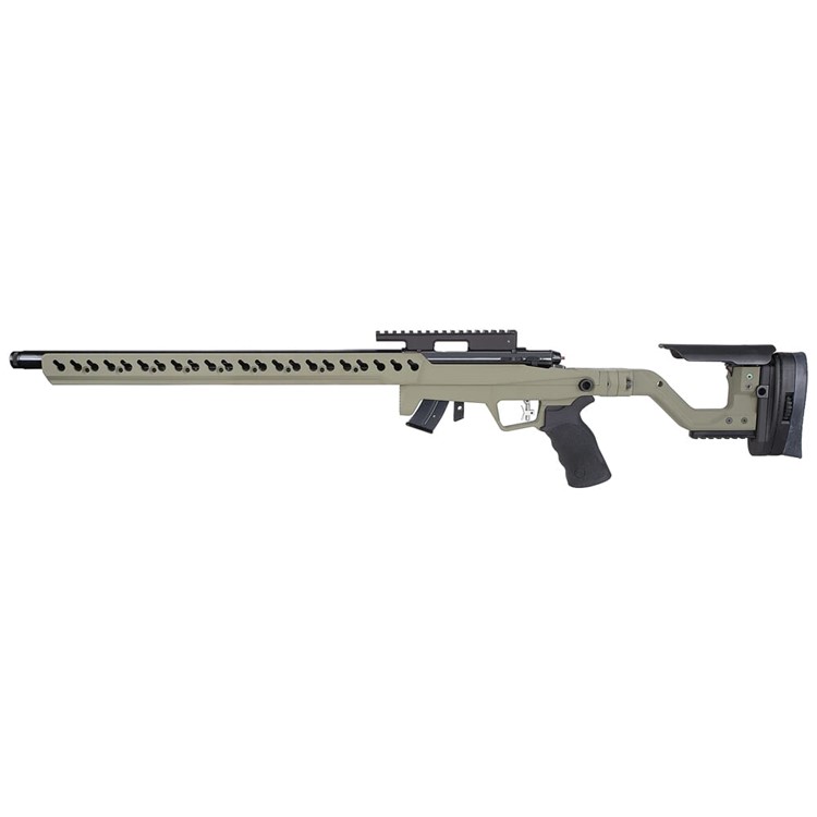 Anschutz 54.18 HB .22 LR 20" Sage Grn w/5020 2-Stage Trigger AI ATX Chassis-img-1