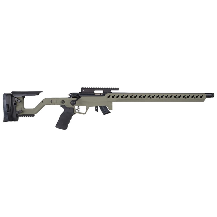 Anschutz 54.18 HB .22 LR 20" Sage Grn w/5020 2-Stage Trigger AI ATX Chassis-img-0