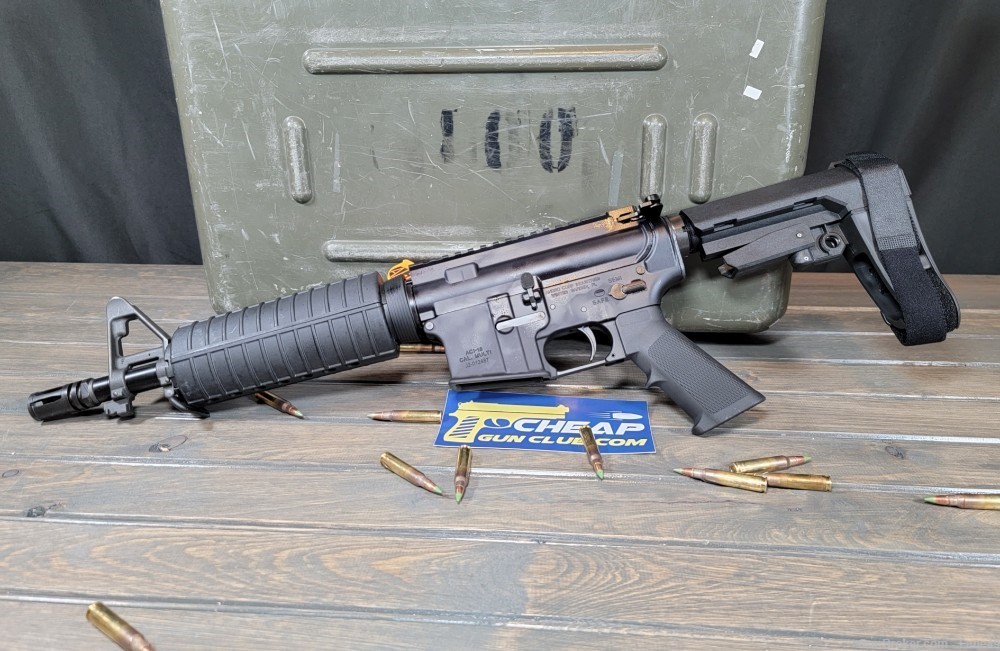 Andro Corp ACI-15 10.3" AR-15 Pistol Halo M4 FSB *New in Box*-img-0