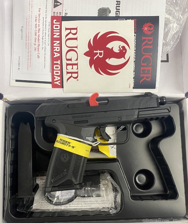 RUGER RUG SECURITY 9 9MM PST B 15RD-img-1