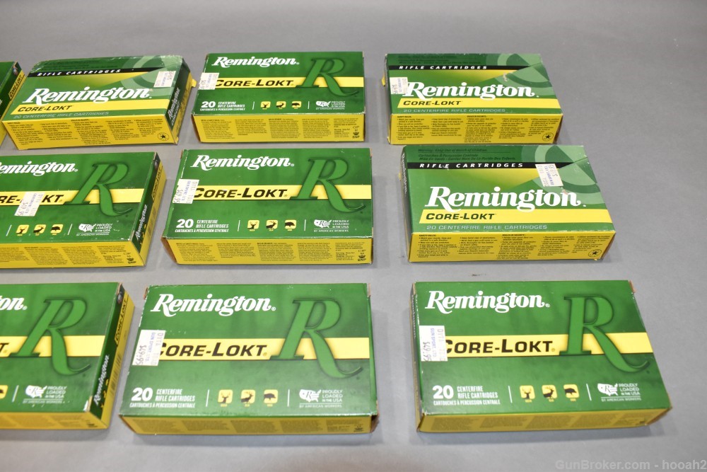 12 Boxes 240 Rds 280 Remington Core Lokt 140 G PSP Rifle Ammunition -img-2