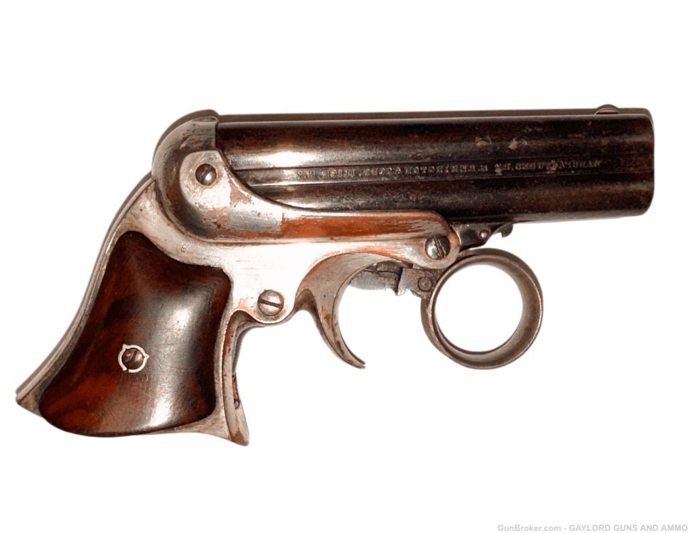 Remington Elliot Derringer .32 Rimfire Revolver -img-5