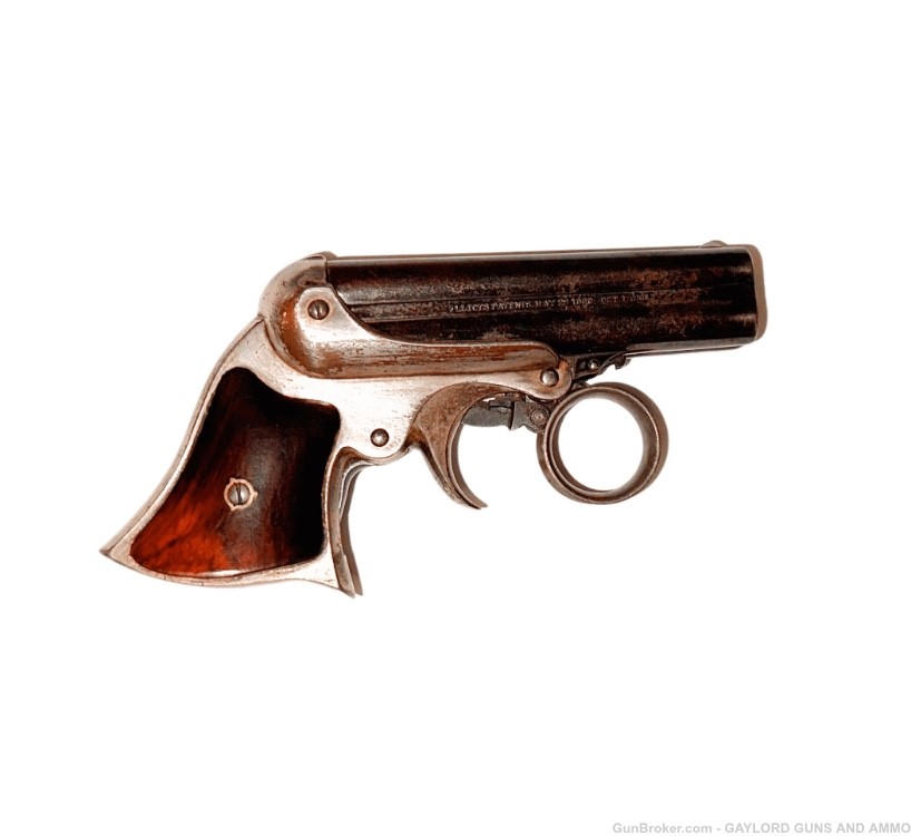 Remington Elliot Derringer .32 Rimfire Revolver -img-0