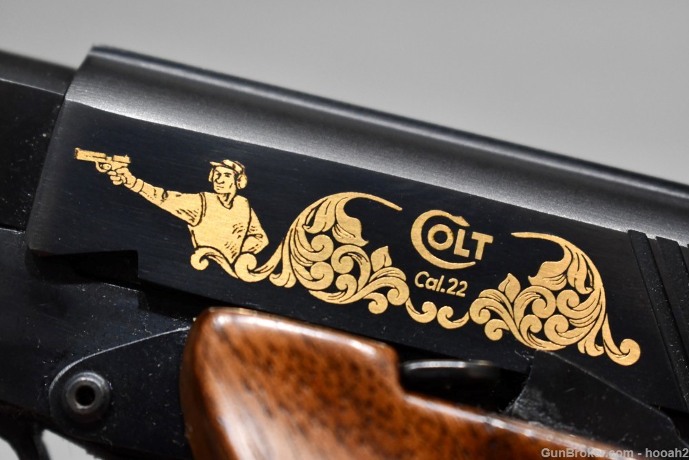 Colt Huntsman Model S Masters Edition 1 Of 400 Semi Auto Pistol 22 LR C&R-img-32
