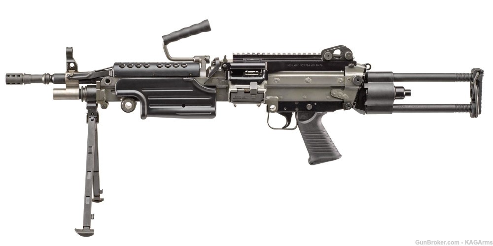 FN M249S Para 249S Saw M249 46-100171 5.56 Belt Fed M249S FN SAW Para Black-img-7