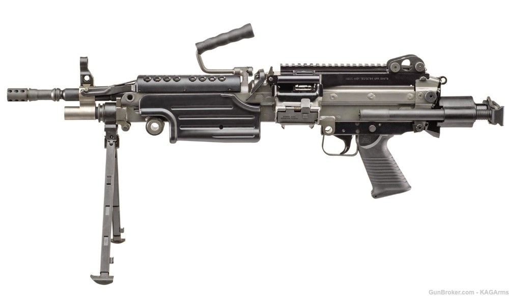 FN M249S Para 249S Saw M249 46-100171 5.56 Belt Fed M249S FN SAW Para Black-img-1