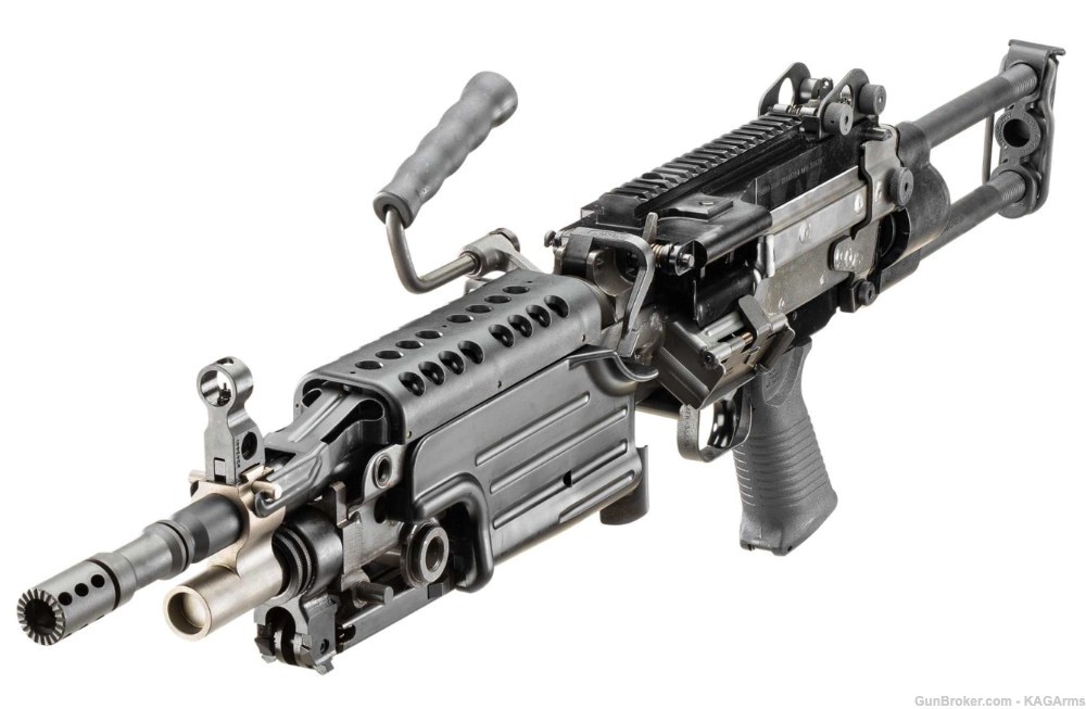 FN M249S Para 249S Saw M249 46-100171 5.56 Belt Fed M249S FN SAW Para Black-img-2