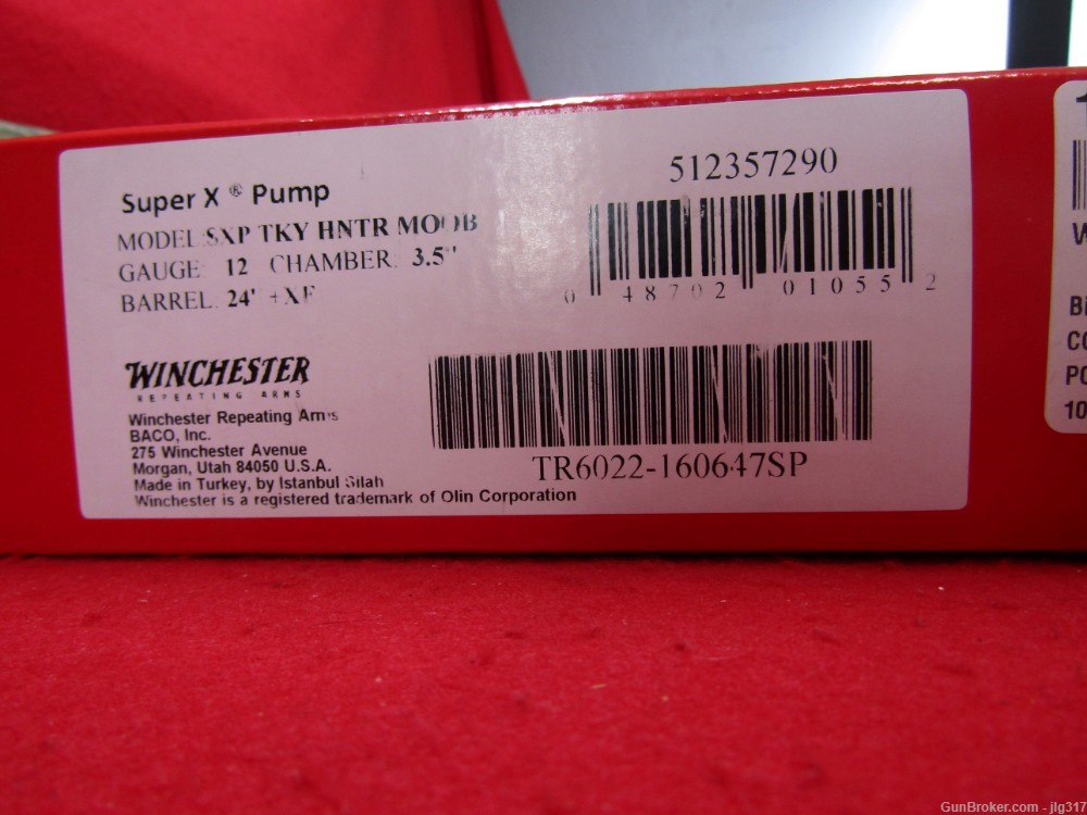 Winchester Super X Pump Turkey Hunter 12 GA New in Box 512357290-img-17