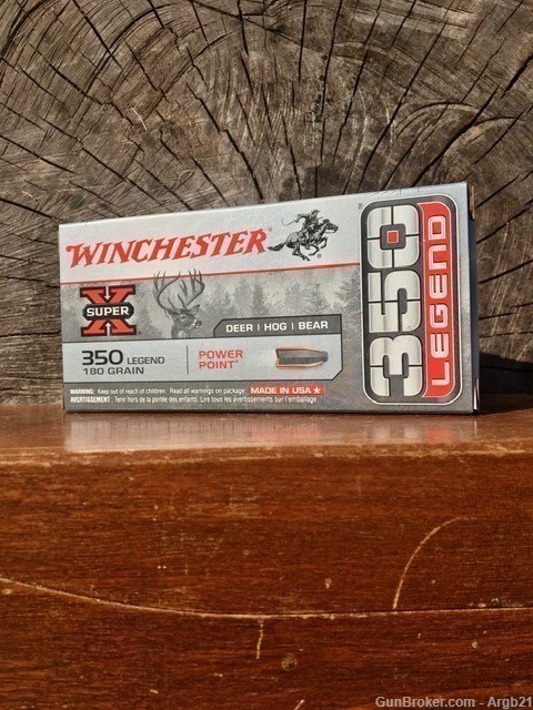 Winchester 350 Legend Super X Power Point 180Gr. 20Rnds. No CC Fee -img-0